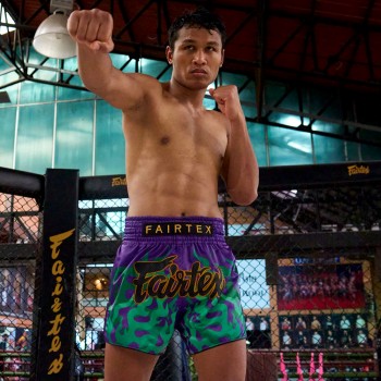 Fairtex "Jo Nattawut" Шорты Тайский Бокс Purple